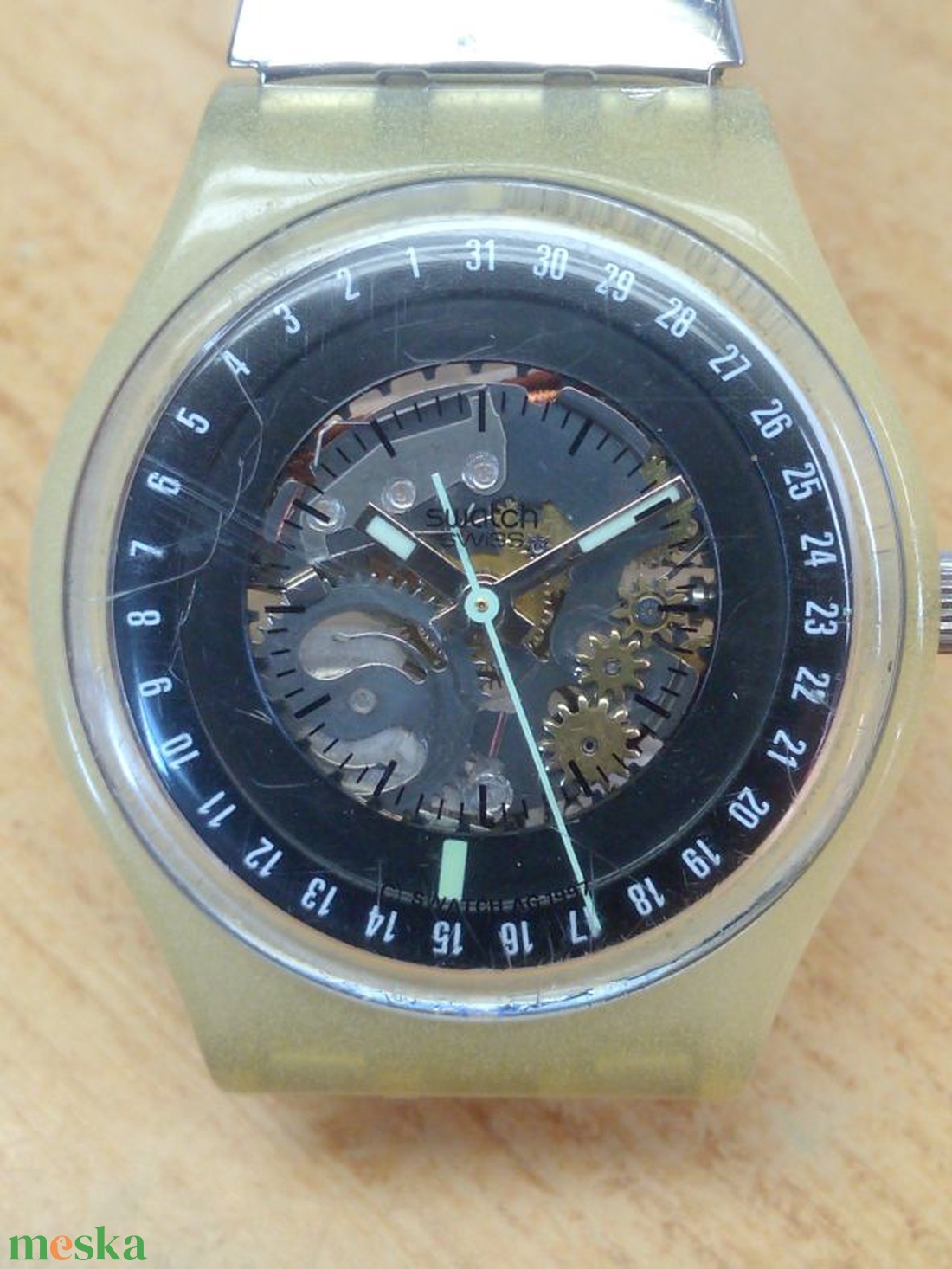 SWATCH PATENT Swiss Made 5742 Eta Quartz Movement női gyerekóra, működőképes állapot - ékszer - karóra és ékszeróra - karóra - Meska.hu SWATCH PATENT Swiss Made 5742 Eta Quartz Movement női gyerekóra, működőképes állapot - ékszer - karóra és ékszeróra - karóra - Meska.hu