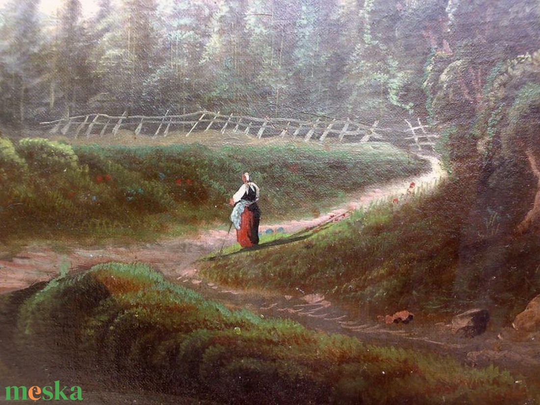 Randevú a híd lábánál, antik olajfestmény, IFJ. MARKÓ KÁROLY (1822 - 1891) - művészet - festmény - olajfestmény - Meska.hu Randevú a híd lábánál, antik olajfestmény, IFJ. MARKÓ KÁROLY (1822 - 1891) - művészet - festmény - olajfestmény - Meska.hu