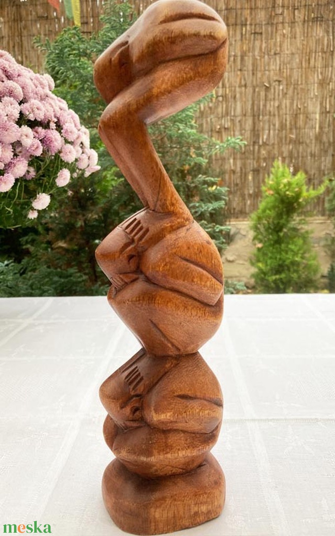 Faragott három alakos Yogi szobor, Indonéziából, egyedi kézműves munka. 30cm. - művészet - szobor - fa - Meska.hu Faragott három alakos Yogi szobor, Indonéziából, egyedi kézműves munka. 30cm. - művészet - szobor - fa - Meska.hu