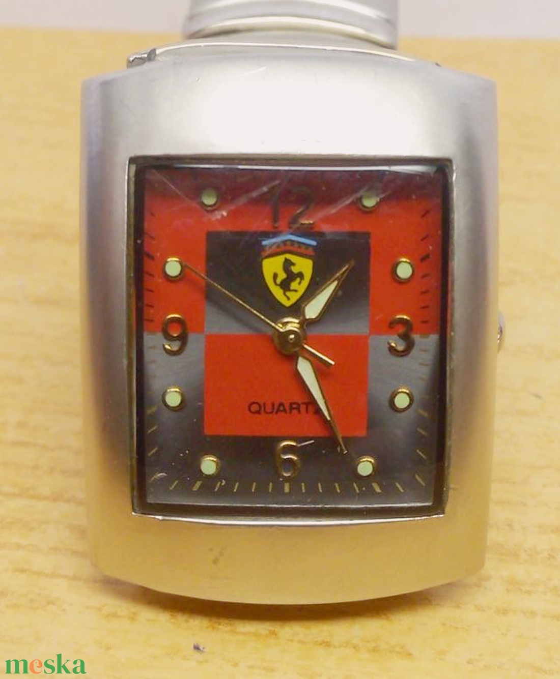 Ferrari Quartz acél tokos női, vagy gyermek karóra, kiváló működőképes állapotban - ékszer - karóra és ékszeróra - karóra - Meska.hu Ferrari Quartz acél tokos női, vagy gyermek karóra, kiváló működőképes állapotban - ékszer - karóra és ékszeróra - karóra - Meska.hu