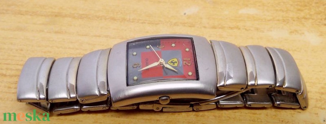 Ferrari Quartz acél tokos női, vagy gyermek karóra, kiváló működőképes állapotban - ékszer - karóra és ékszeróra - karóra - Meska.hu Ferrari Quartz acél tokos női, vagy gyermek karóra, kiváló működőképes állapotban - ékszer - karóra és ékszeróra - karóra - Meska.hu