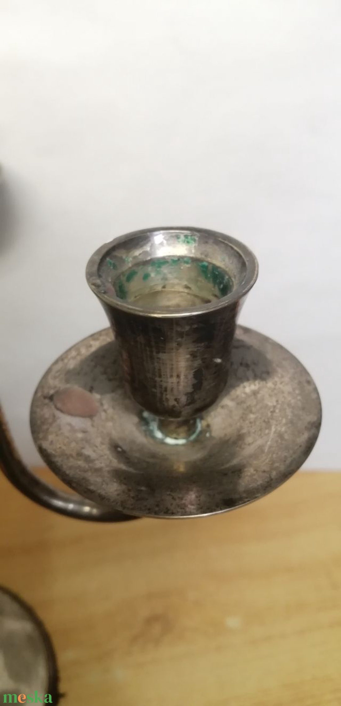 Biedermeier ezüstözött gyertyatartó, kifogástalan állapotban. Egyedi dekoráció - esküvő - dekoráció - gyertya & gyertyatartó - Meska.hu Biedermeier ezüstözött gyertyatartó, kifogástalan állapotban. Egyedi dekoráció - esküvő - dekoráció - gyertya & gyertyatartó - Meska.hu