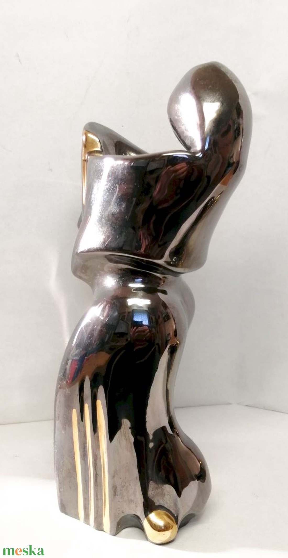 Art Deco Hamuzótálka és szoborváza Apulum, szignált porcelán műtárgy - művészet - szobor - kerámia - Meska.hu Art Deco Hamuzótálka és szoborváza Apulum, szignált porcelán műtárgy - művészet - szobor - kerámia - Meska.hu