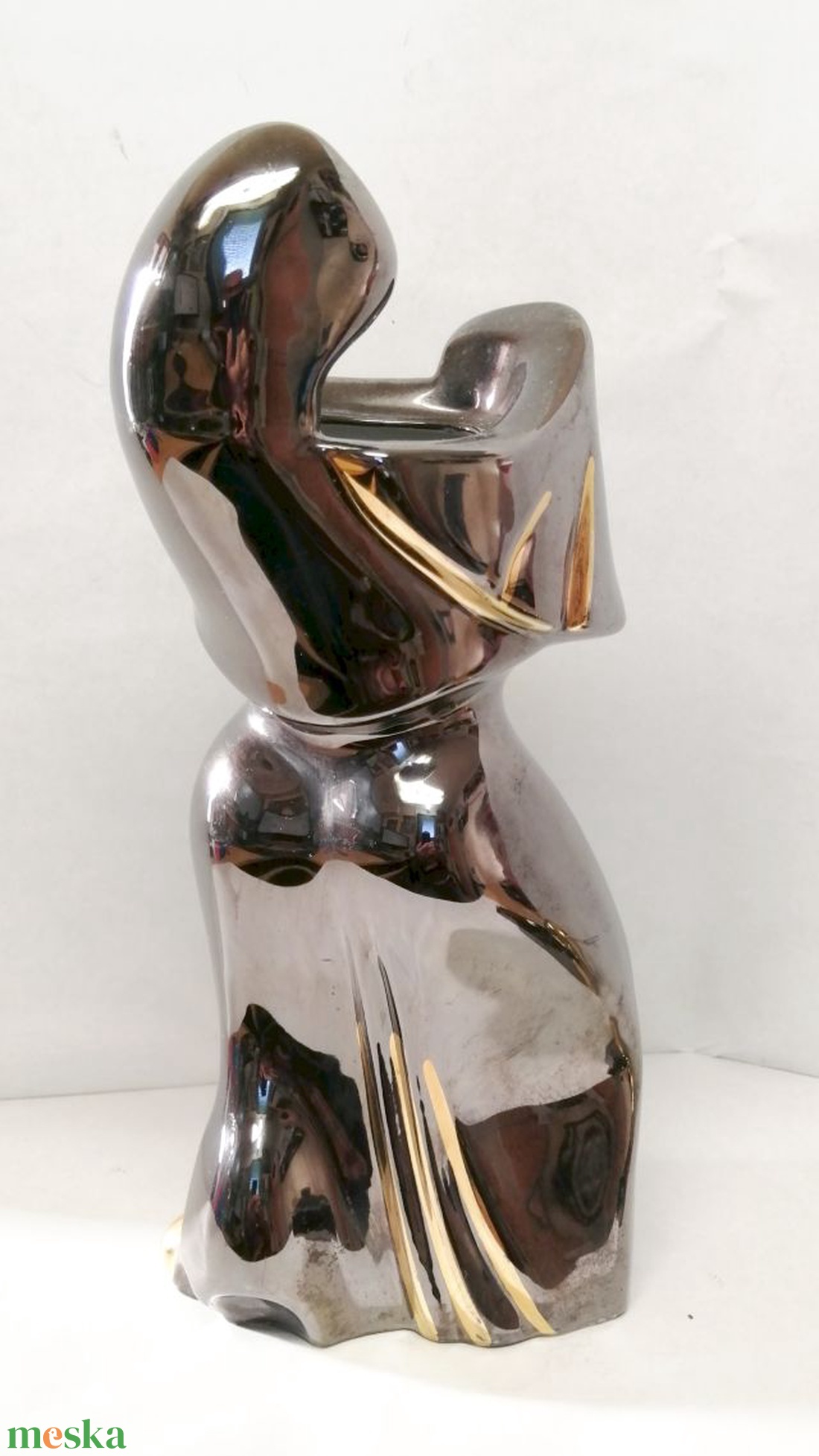 Art Deco Hamuzótálka és szoborváza Apulum, szignált porcelán műtárgy - művészet - szobor - kerámia - Meska.hu Art Deco Hamuzótálka és szoborváza Apulum, szignált porcelán műtárgy - művészet - szobor - kerámia - Meska.hu