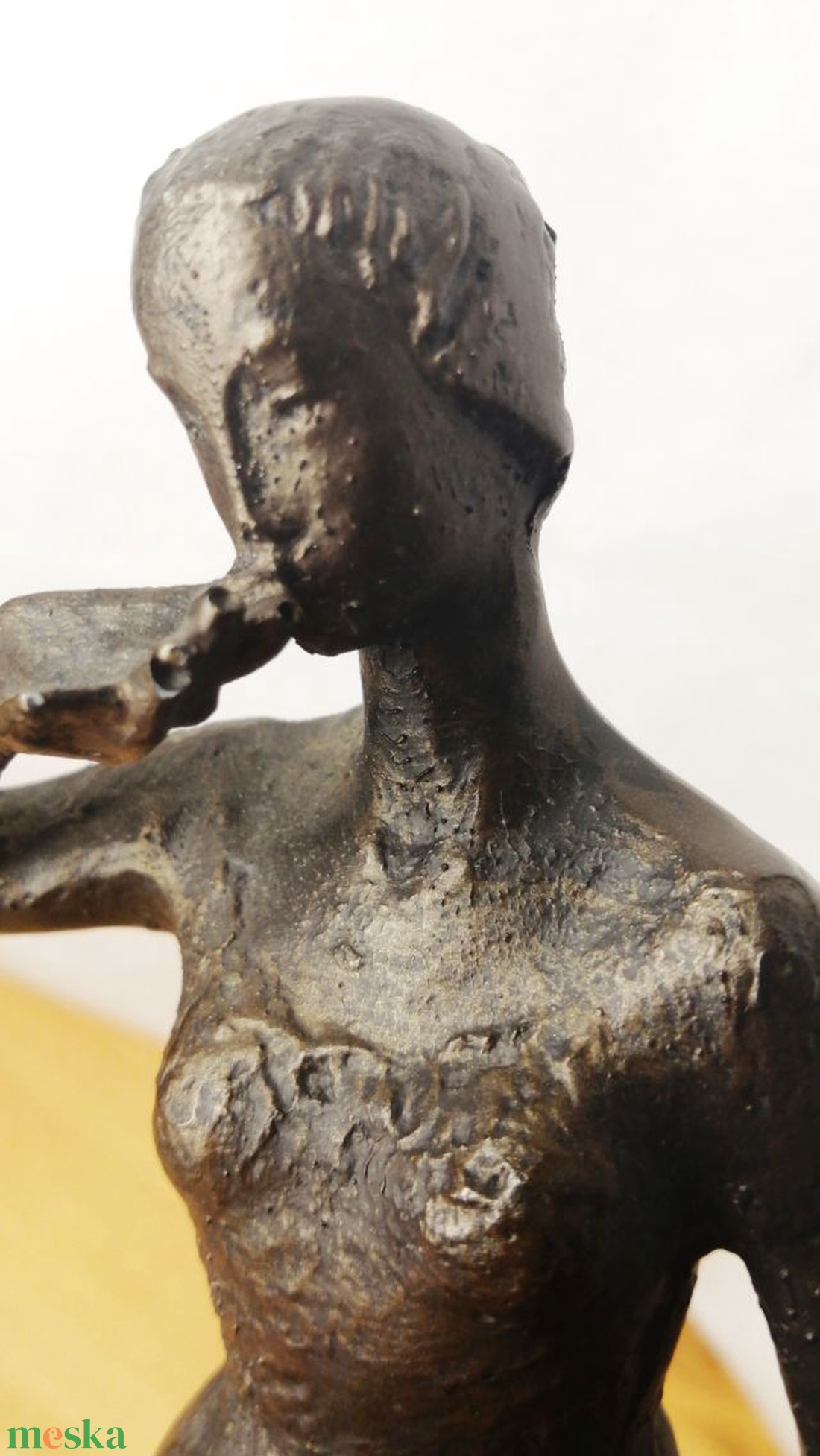 Szintetikus gyanta, bronz bevonatos szobor: Vera van Hasselt Holland szobrász alkotása - művészet - szobor - fém - Meska.hu