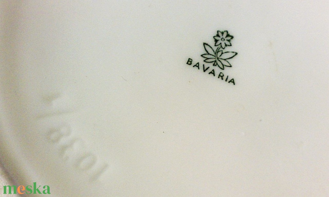 Bordázott oldalú, neobarokk stílusú kávés, teás, italos kanna termosz porcelán betéttel Bavaria - otthon & életmód - konyhafelszerelés, tálalás - tálalás - teás- és kávés pohár, készlet - Meska.hu
