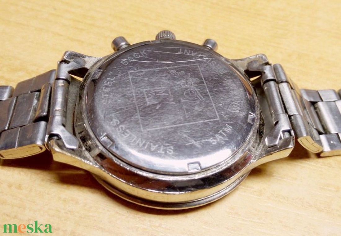 WEST Quartz chronograph watch férfi karóra, szép állapotban, használatra, vagy gyűjteménybe - ékszer - karóra és ékszeróra - karóra - Meska.hu WEST Quartz chronograph watch férfi karóra, szép állapotban, használatra, vagy gyűjteménybe - ékszer - karóra és ékszeróra - karóra - Meska.hu