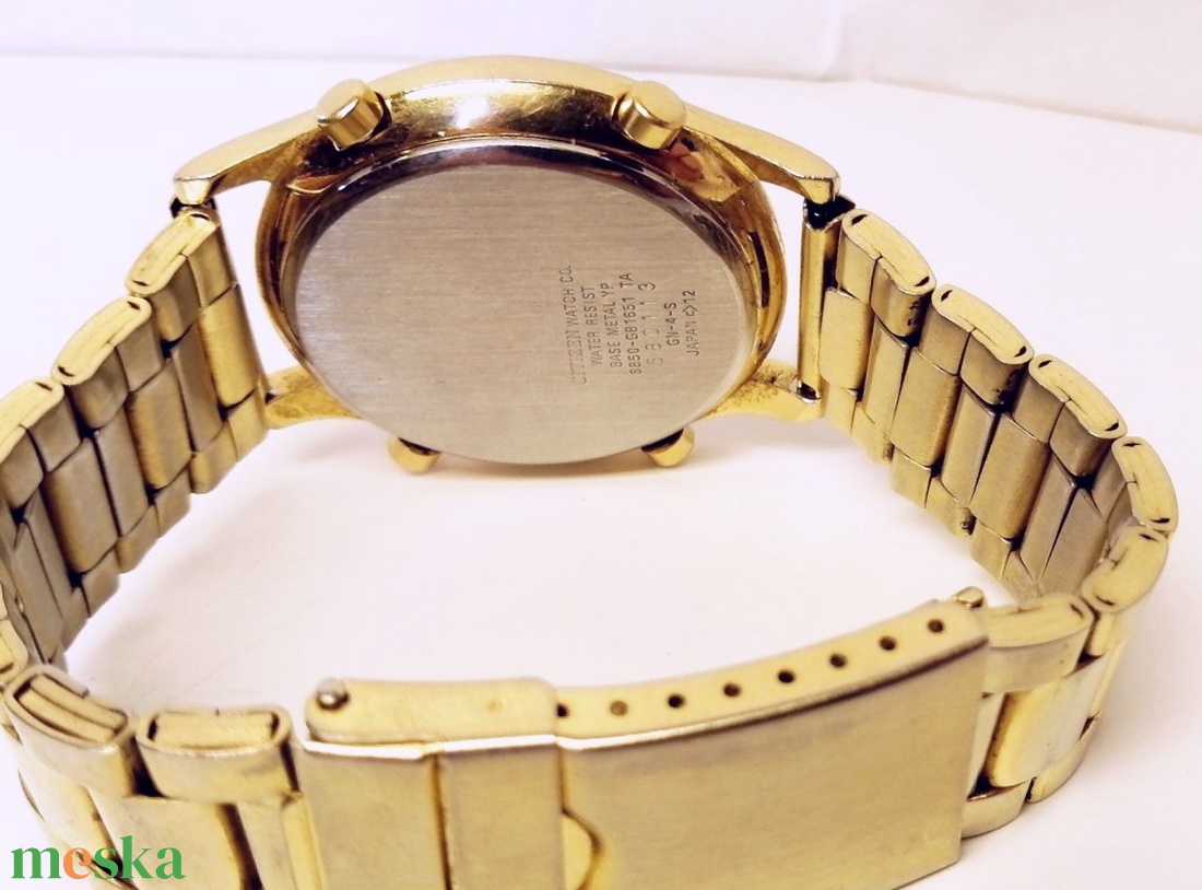 Retro minőségi karóra. Citizen Chronograph Alarm aranyozott újszerű karcmentes - ékszer - karóra és ékszeróra - karóra - Meska.hu Retro minőségi karóra. Citizen Chronograph Alarm aranyozott újszerű karcmentes - ékszer - karóra és ékszeróra - karóra - Meska.hu