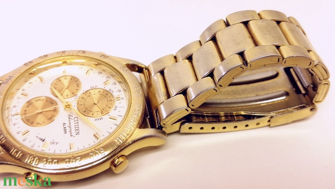 Retro minőségi karóra. Citizen Chronograph Alarm aranyozott újszerű karcmentes - ékszer - karóra és ékszeróra - karóra - Meska.hu Retro minőségi karóra. Citizen Chronograph Alarm aranyozott újszerű karcmentes - ékszer - karóra és ékszeróra - karóra - Meska.hu
