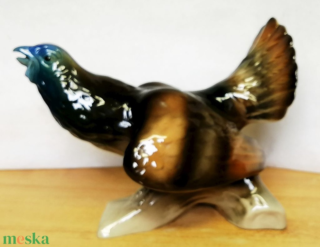Bohemia porcelán fajdkakas szobor, 1960-s évek Csehország. - művészet - szobor - kerámia - Meska.hu Bohemia porcelán fajdkakas szobor, 1960-s évek Csehország. - művészet - szobor - kerámia - Meska.hu