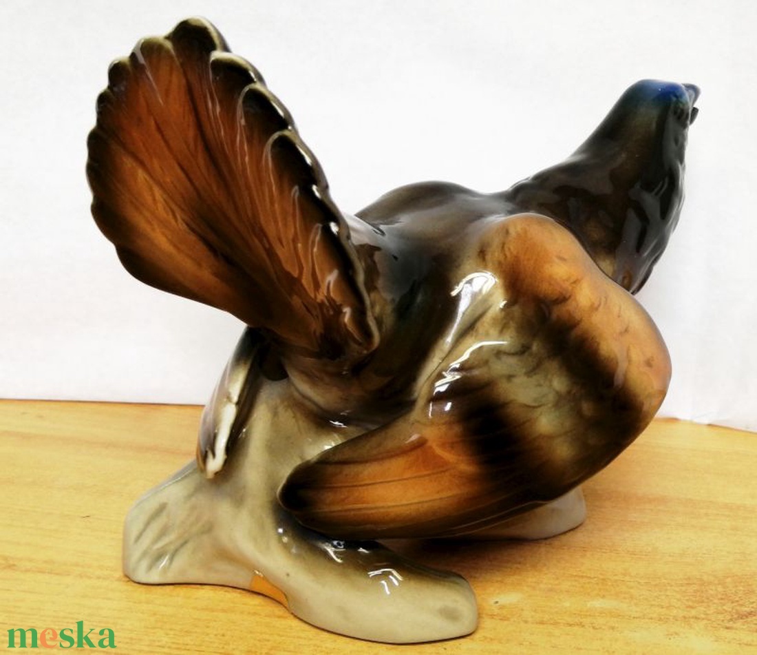 Bohemia porcelán fajdkakas szobor, 1960-s évek Csehország. - művészet - szobor - kerámia - Meska.hu Bohemia porcelán fajdkakas szobor, 1960-s évek Csehország. - művészet - szobor - kerámia - Meska.hu