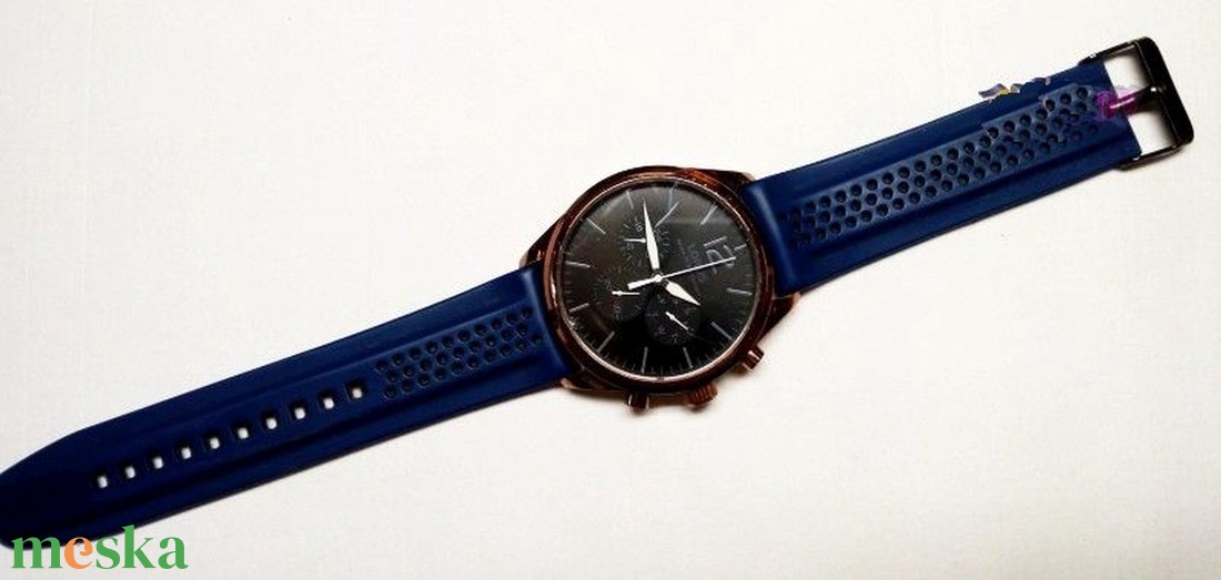 Retro férfi karóra, Lorus Chronograph Quartz méretes szilikon szíjas kiváló állapotban - ékszer - karóra és ékszeróra - karóra - Meska.hu Retro férfi karóra, Lorus Chronograph Quartz méretes szilikon szíjas kiváló állapotban - ékszer - karóra és ékszeróra - karóra - Meska.hu