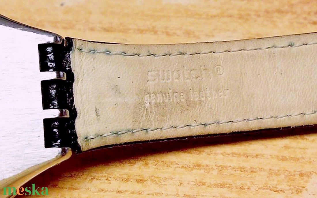 Svájci SWATCH Quartz karóra Króm tokozású forgó lünettás, bőr szíjjal - ékszer - karóra és ékszeróra - karóra - Meska.hu Svájci SWATCH Quartz karóra Króm tokozású forgó lünettás, bőr szíjjal - ékszer - karóra és ékszeróra - karóra - Meska.hu