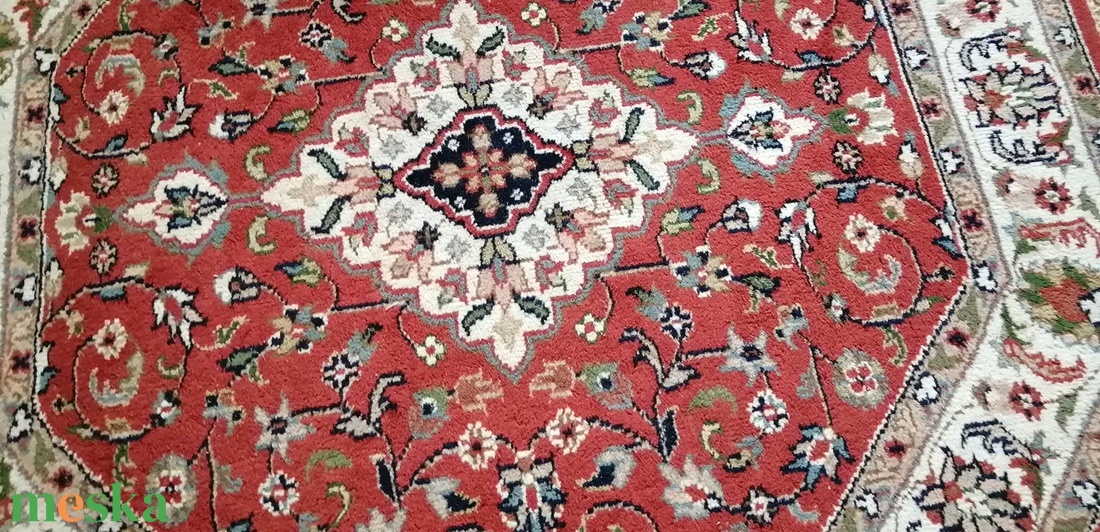Nyolcszög forma kézi csomózású Iráni Tabriz gyapjúszőnyeg - otthon & életmód - lakástextil - szőnyeg - szövött szőnyeg - Meska.hu Nyolcszög forma kézi csomózású Iráni Tabriz gyapjúszőnyeg - otthon & életmód - lakástextil - szőnyeg - szövött szőnyeg - Meska.hu