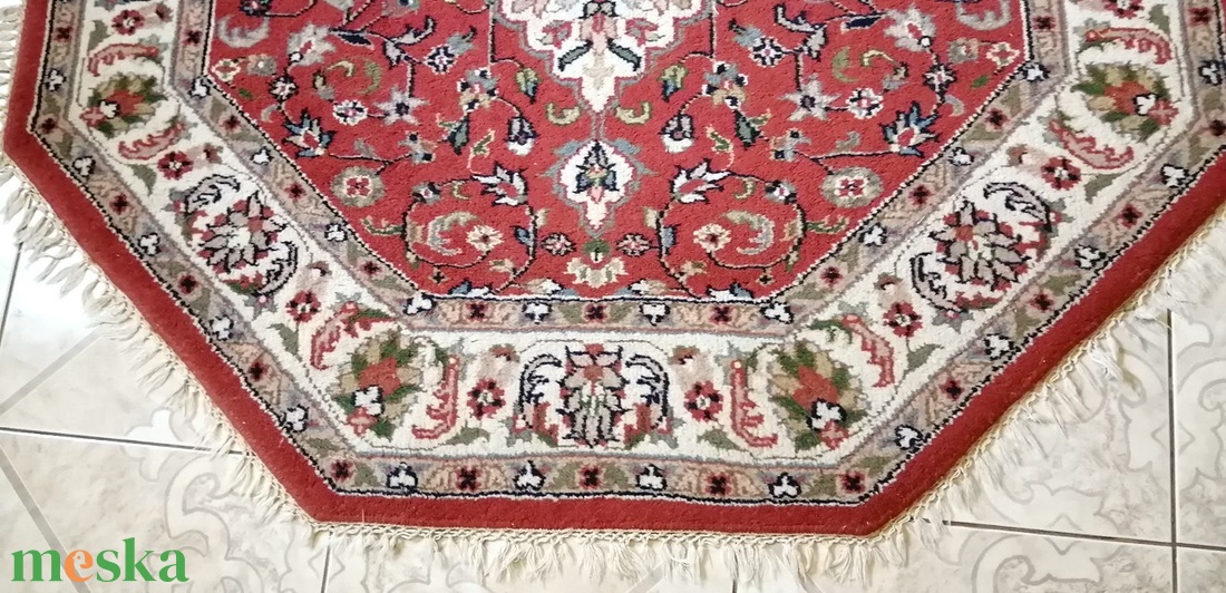 Nyolcszög forma kézi csomózású Iráni Tabriz gyapjúszőnyeg - otthon & életmód - lakástextil - szőnyeg - szövött szőnyeg - Meska.hu Nyolcszög forma kézi csomózású Iráni Tabriz gyapjúszőnyeg - otthon & életmód - lakástextil - szőnyeg - szövött szőnyeg - Meska.hu