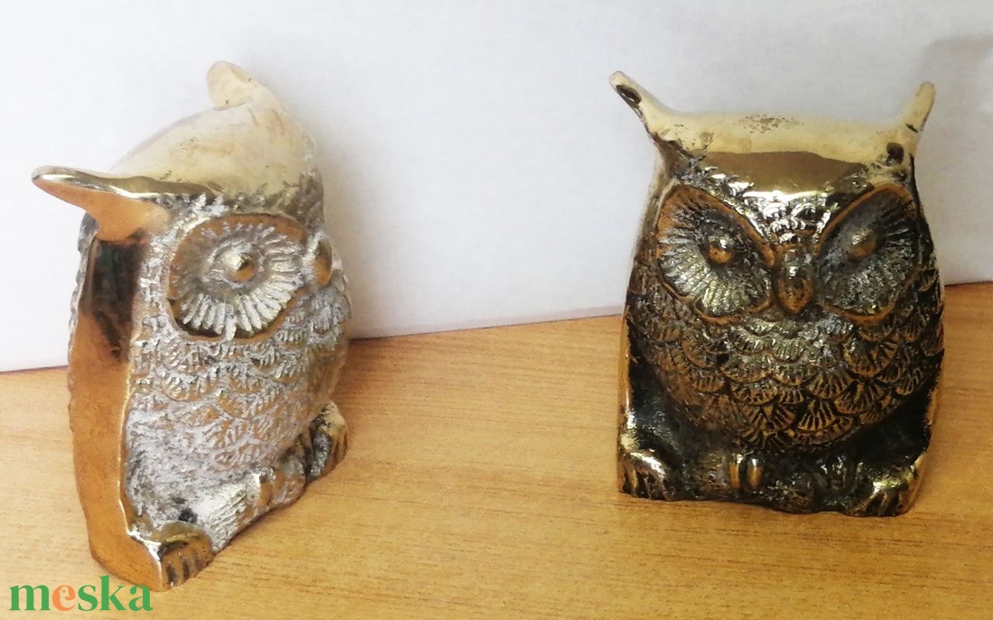 Bagolyfiókák kisméretű bronz szobor páros. Egzotikus ritkaság - művészet - szobor - fém - Meska.hu Bagolyfiókák kisméretű bronz szobor páros. Egzotikus ritkaság - művészet - szobor - fém - Meska.hu