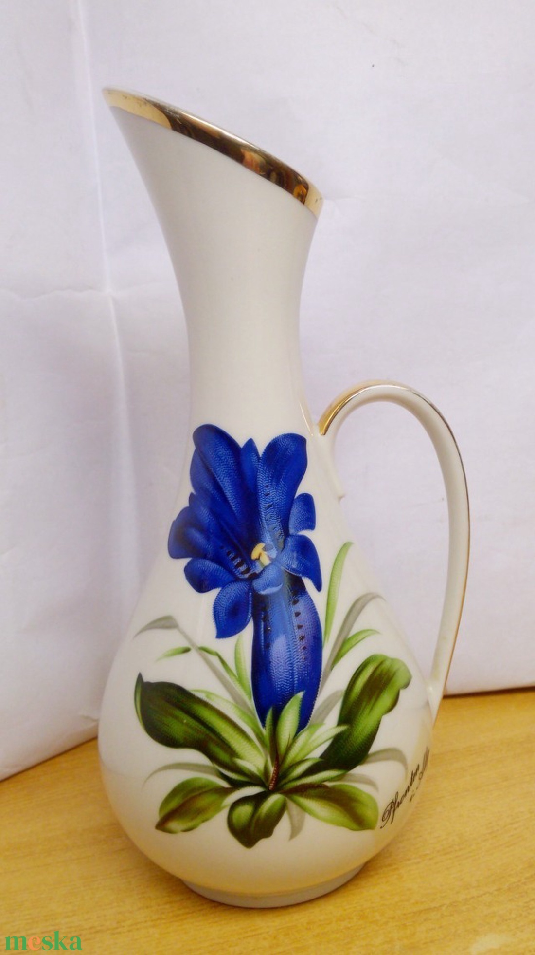 Art Deco füles váza kék színű Alpesi tárnics virággal Bavaria 1910-es évek, ritkaság a vitrinedbe - otthon & életmód - dekoráció - virágdísz és tartó - váza - Meska.hu Art Deco füles váza kék színű Alpesi tárnics virággal Bavaria 1910-es évek, ritkaság a vitrinedbe - otthon & életmód - dekoráció - virágdísz és tartó - váza - Meska.hu