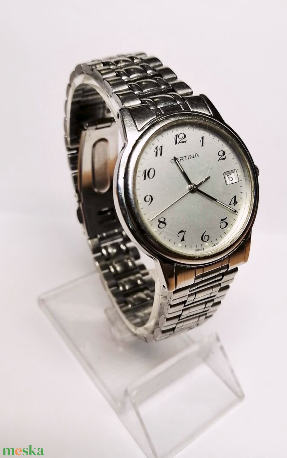 CERTINA quartz, cal eta 955.112, működőképes állapotban, használatra, vagy gyűjteménybe - ékszer - karóra és ékszeróra - karóra - Meska.hu CERTINA quartz, cal eta 955.112, működőképes állapotban, használatra, vagy gyűjteménybe - ékszer - karóra és ékszeróra - karóra - Meska.hu