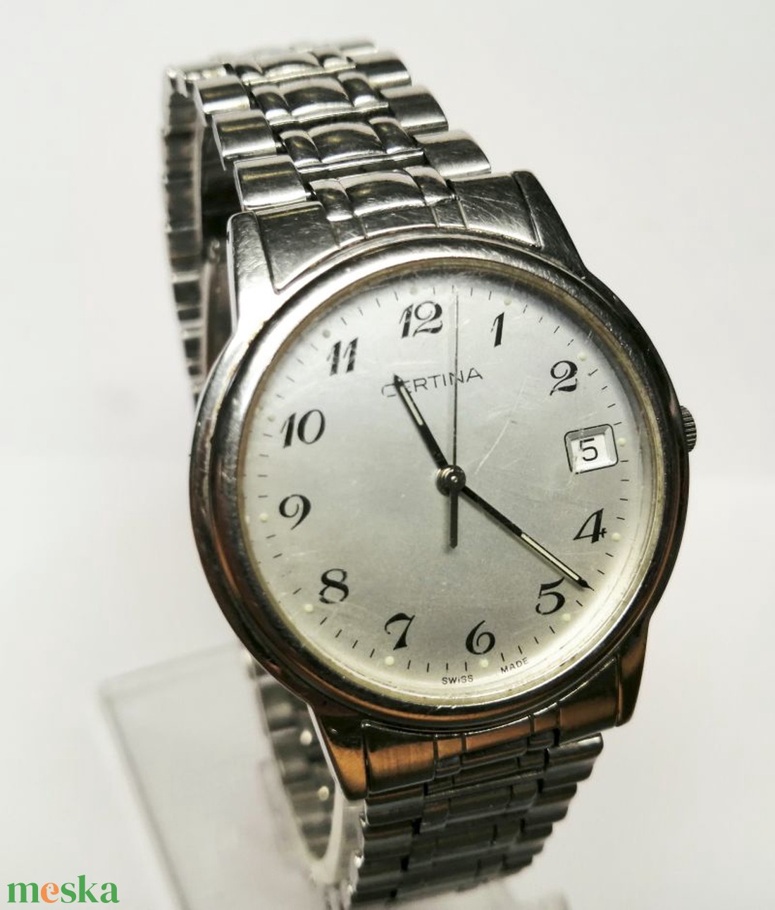 CERTINA quartz, cal eta 955.112, működőképes állapotban, használatra, vagy gyűjteménybe - ékszer - karóra és ékszeróra - karóra - Meska.hu CERTINA quartz, cal eta 955.112, működőképes állapotban, használatra, vagy gyűjteménybe - ékszer - karóra és ékszeróra - karóra - Meska.hu