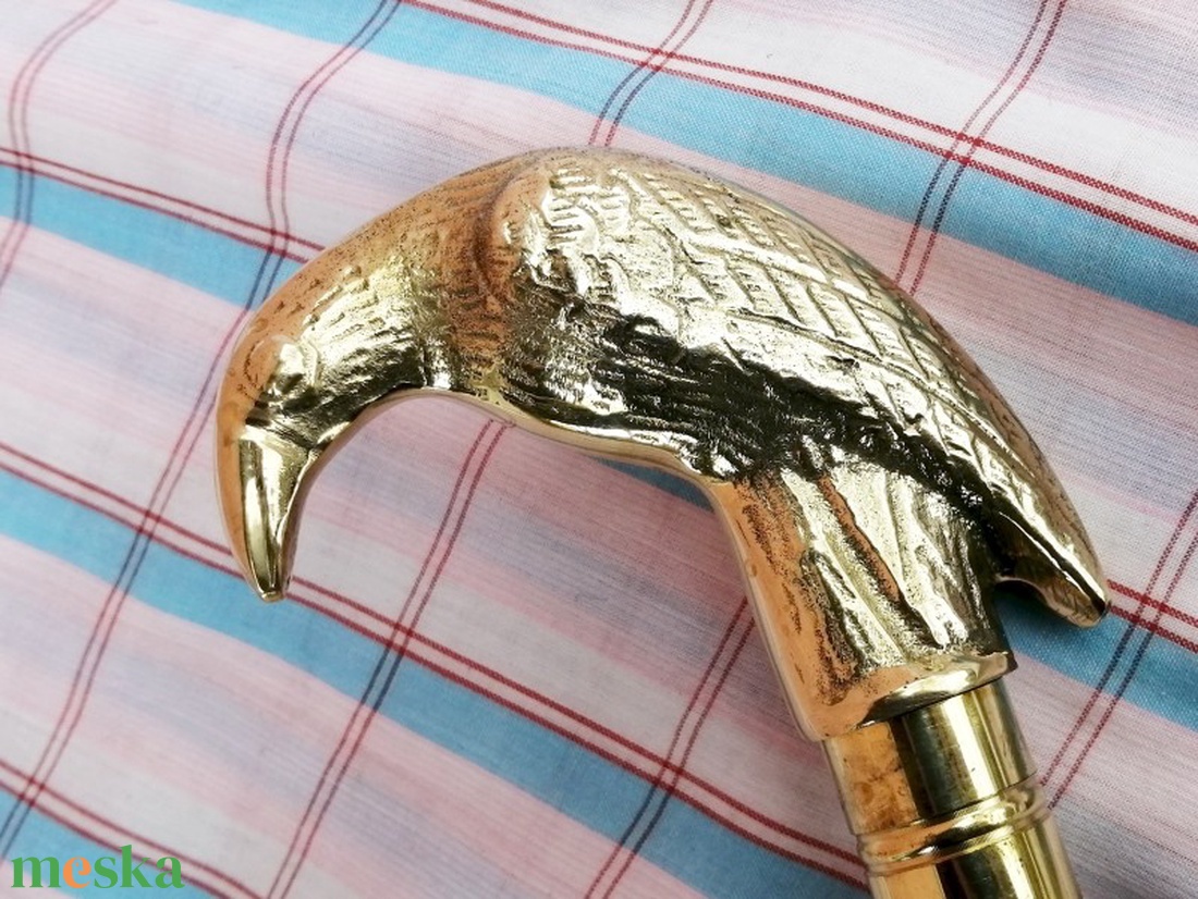 Bronz markolatos sétapálca, sasmadárral, koptatóval, hibátlan állapotban, Egyedi ritkaság - ruha & divat - jelmez & álarc - jelmez - Meska.hu Bronz markolatos sétapálca, sasmadárral, koptatóval, hibátlan állapotban, Egyedi ritkaság - ruha & divat - jelmez & álarc - jelmez - Meska.hu