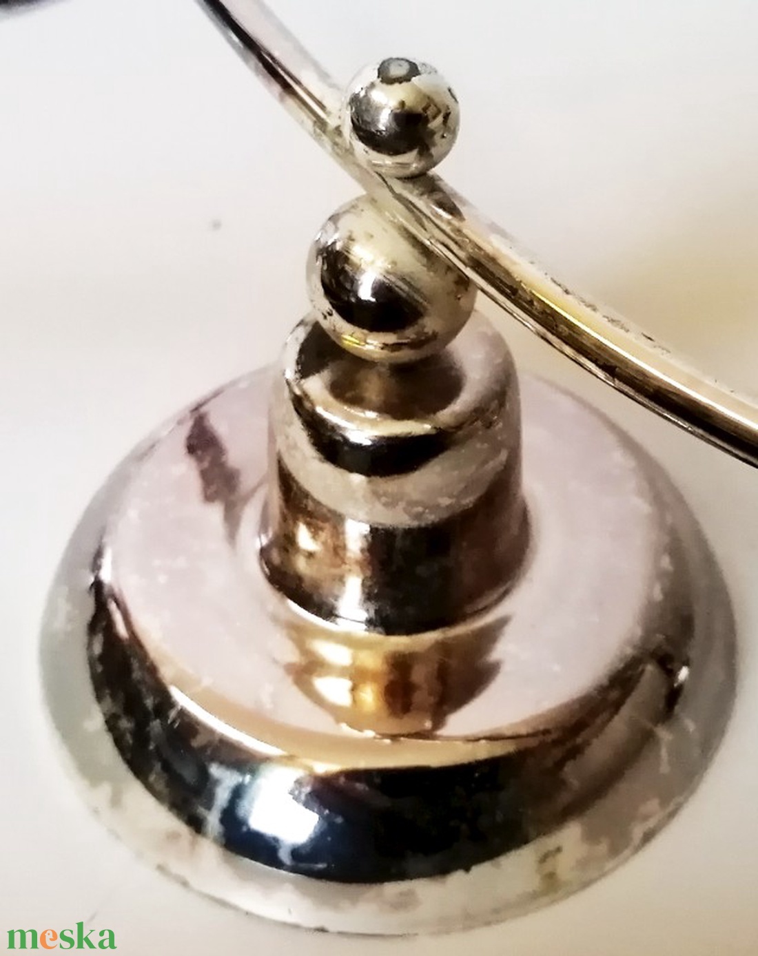 Art Deco ezüstözött asztali fekvő gyertya, vagy mécses tartó. Modern iparművészeti alkotás - otthon & életmód - gyertya, illat, aroma - gyertyatartó - Meska.hu Art Deco ezüstözött asztali fekvő gyertya, vagy mécses tartó. Modern iparművészeti alkotás - otthon & életmód - gyertya, illat, aroma - gyertyatartó - Meska.hu