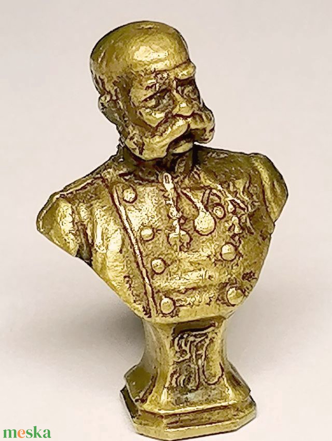 Ferenc József mellszobor - bronz figura miniatúra. - művészet - szobor - fém - Meska.hu Ferenc József mellszobor - bronz figura miniatúra. - művészet - szobor - fém - Meska.hu