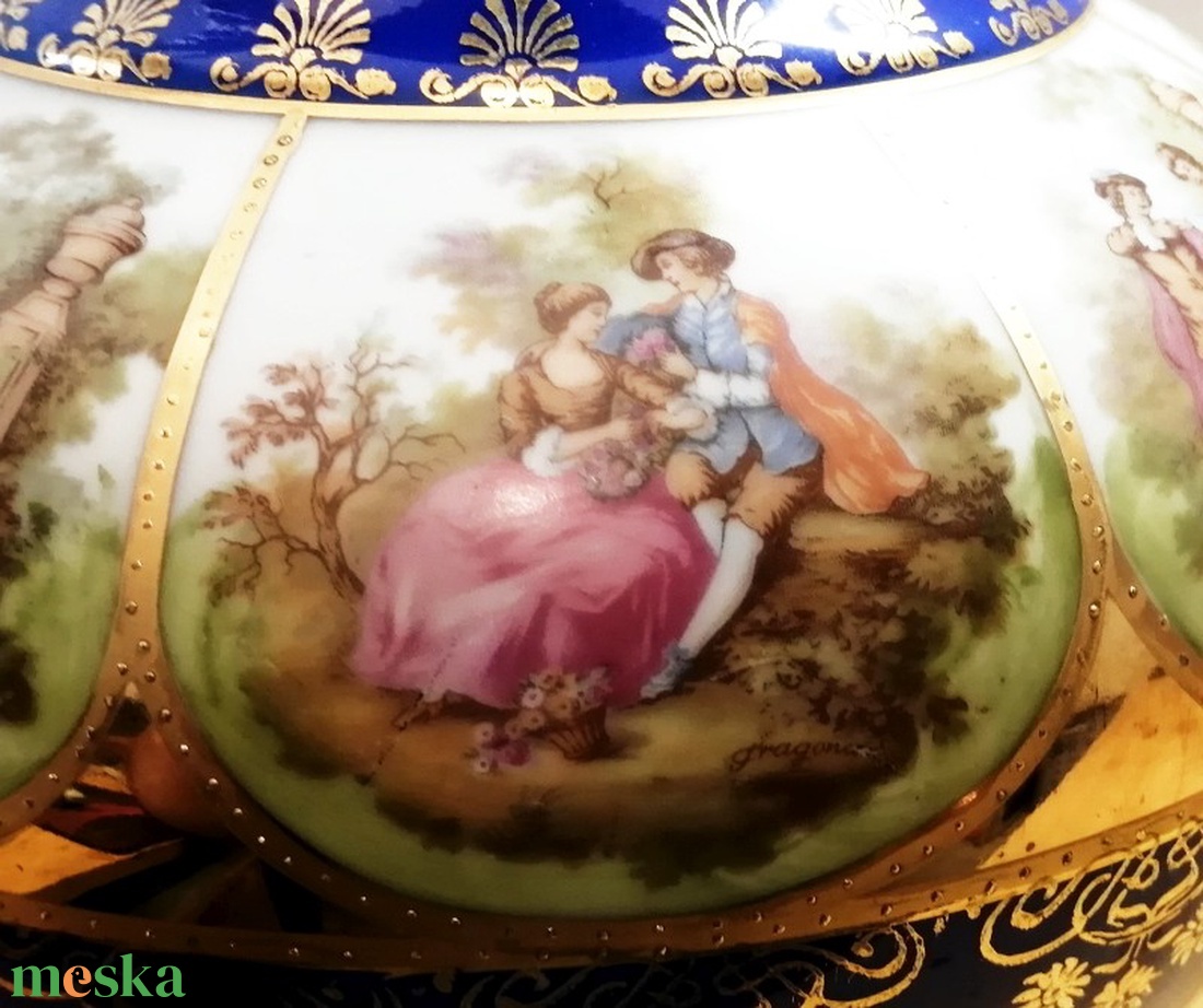 Vintage Germany ELW BAVARIA. Porcelán váza romantikus jelenetekkel, hibátlan - otthon & életmód - dekoráció - virágdísz és tartó - váza - Meska.hu Vintage Germany ELW BAVARIA. Porcelán váza romantikus jelenetekkel, hibátlan - otthon & életmód - dekoráció - virágdísz és tartó - váza - Meska.hu