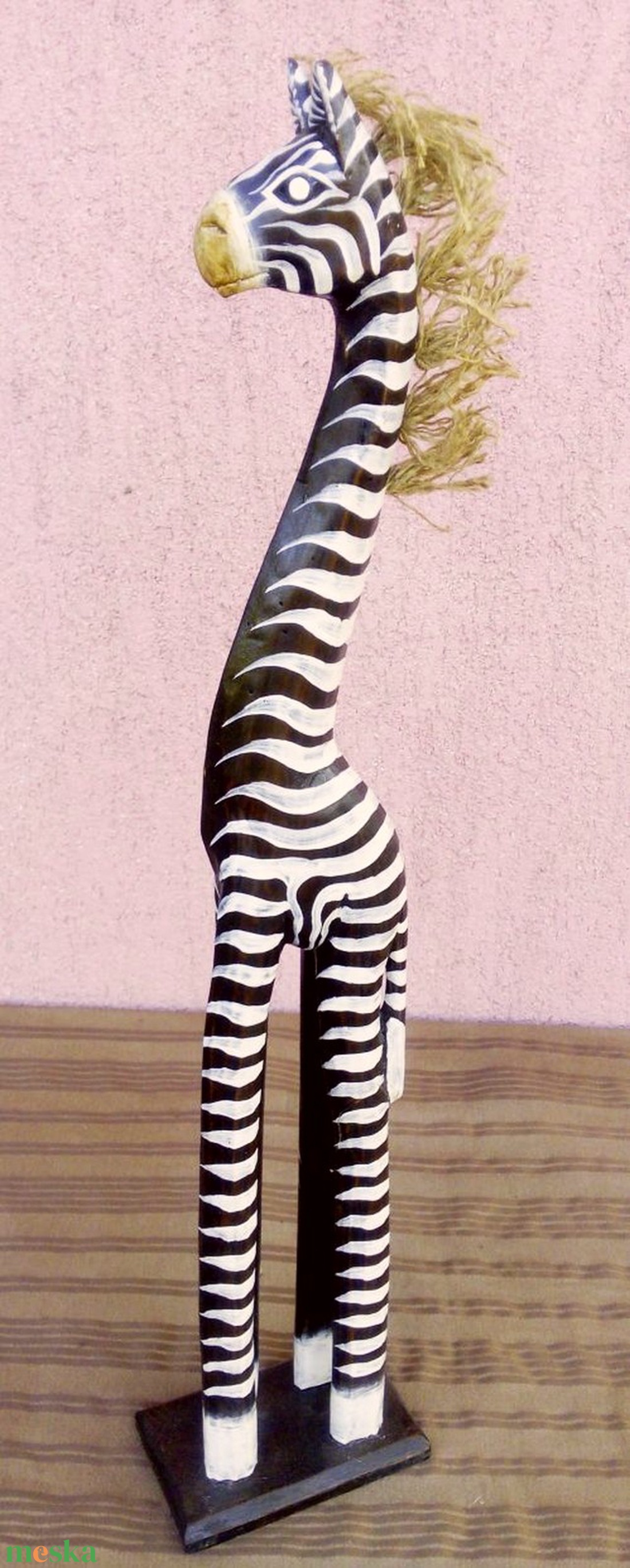Sörényes zebra kézműves faszobor Indonéziából. Egzotikus dekoráció - művészet - szobor - fa - Meska.hu Sörényes zebra kézműves faszobor Indonéziából. Egzotikus dekoráció - művészet - szobor - fa - Meska.hu