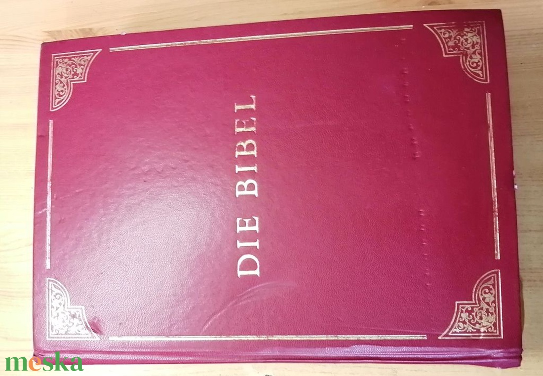 Die Bibel, Német nyelvű szent biblia sok illusztrációval 2004-ből - könyv & zene - könyv - Meska.hu Die Bibel, Német nyelvű szent biblia sok illusztrációval 2004-ből - könyv & zene - könyv - Meska.hu