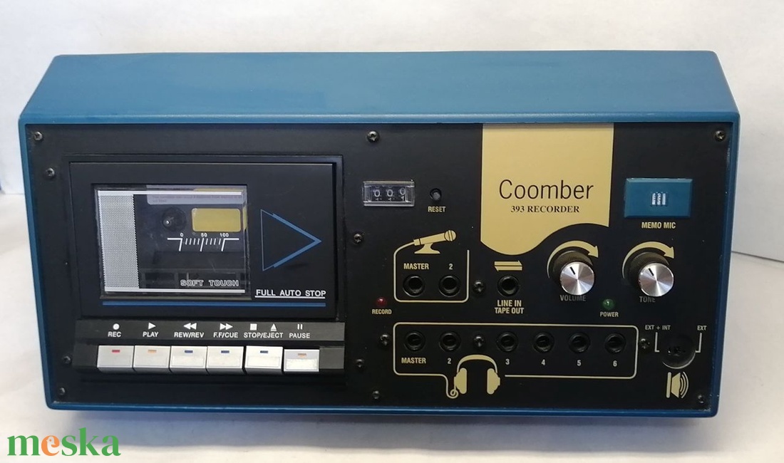 Retro kazettás magnó. Coomber 393 recorder, Made in UK - otthon & életmód - ház & kert - szerszám & eszközök - Meska.hu Retro kazettás magnó. Coomber 393 recorder, Made in UK - otthon & életmód - ház & kert - szerszám & eszközök - Meska.hu