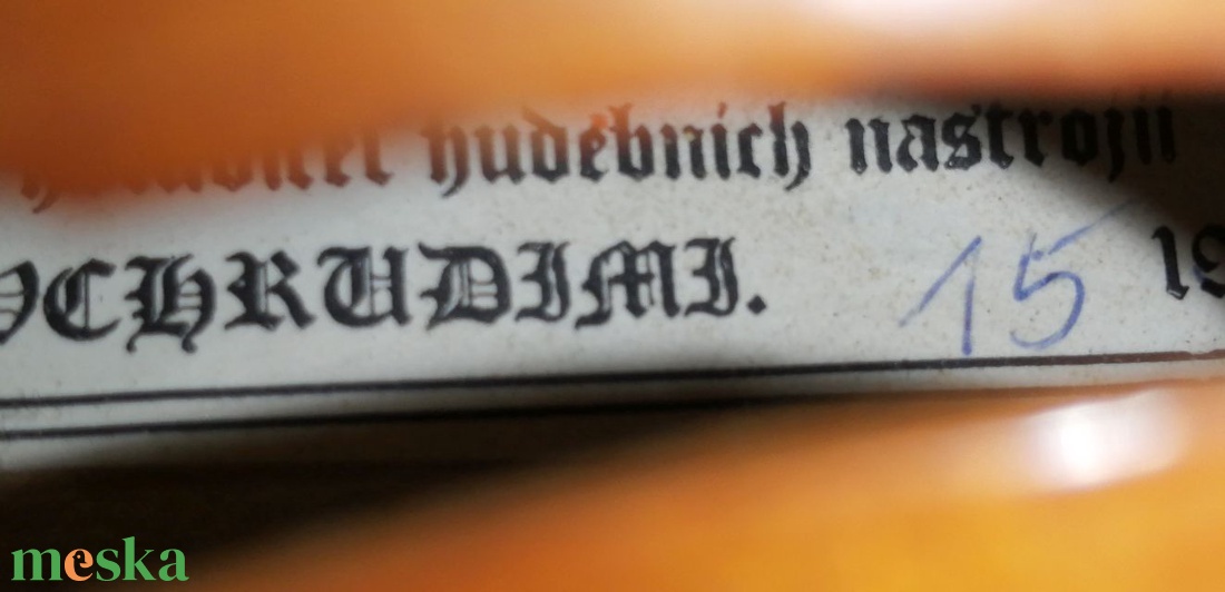 Ladislav F Prokop hegedű 3/4 méret hiányos. Cseh mestermunka - könyv & zene - hangszer & hangszertok - Meska.hu Ladislav F Prokop hegedű 3/4 méret hiányos. Cseh mestermunka - könyv & zene - hangszer & hangszertok - Meska.hu