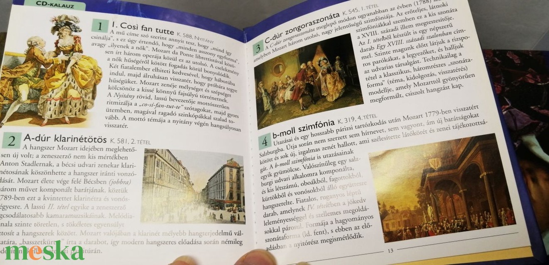 Komolyzenei CD válogatás, a műfaj legismertebb szerzőivel, életrajz melléklettel - könyv & zene - hangszer & hangszertok - Meska.hu