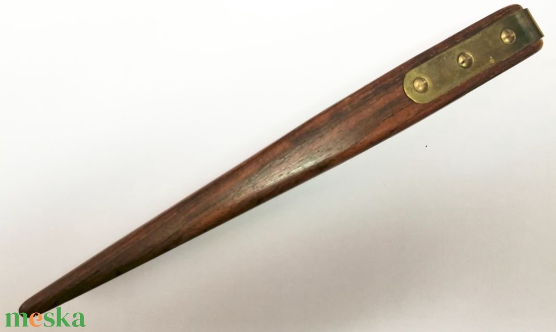 Antik rózsafa-bronz mandula, mogyoró törő kéziszerszám 1950-s évek Carl Aubock Dánia - otthon & életmód - konyhafelszerelés, tálalás - konyhai dekoráció - konyhai dísz - Meska.hu