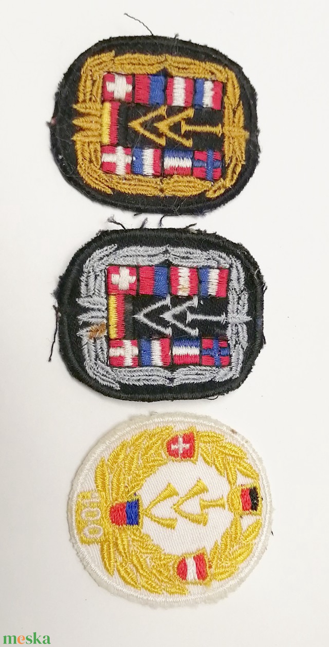 Régi IVV túra felvarró gyűjtemény 3db. Nem használtak - kellékek & szerszámok - méteráru - felvarrható, vasalható kellék - Meska.hu