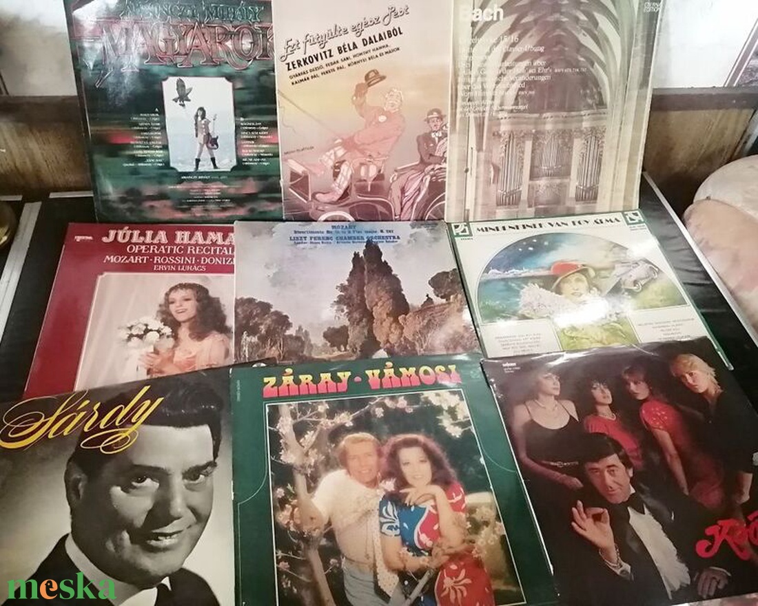 Retro hanglemezgyűjtemény vegyes válogatás 45+db egyben - könyv & zene - hangszer & hangszertok - Meska.hu