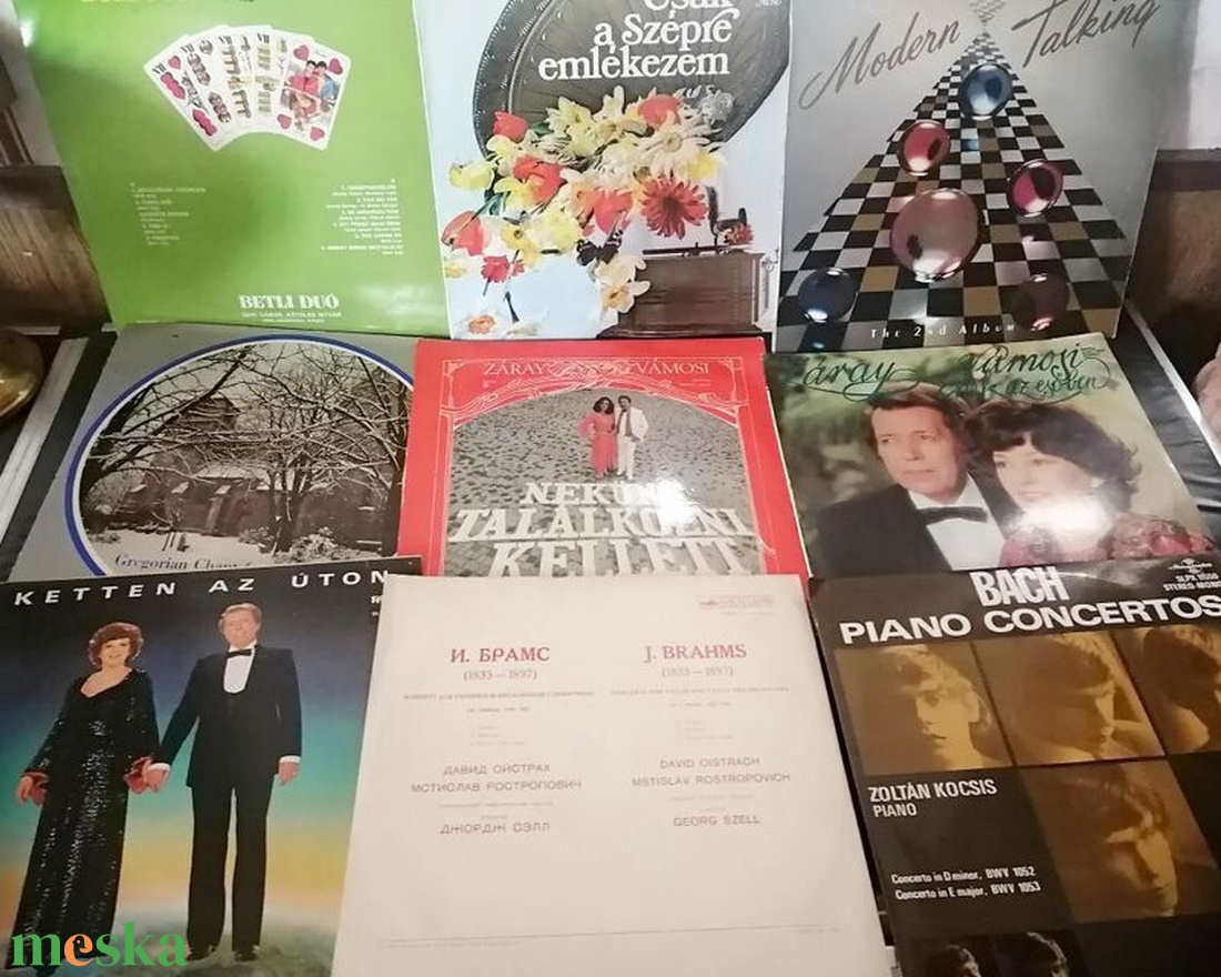 Retro hanglemezgyűjtemény vegyes válogatás 45+db egyben - könyv & zene - hangszer & hangszertok - Meska.hu