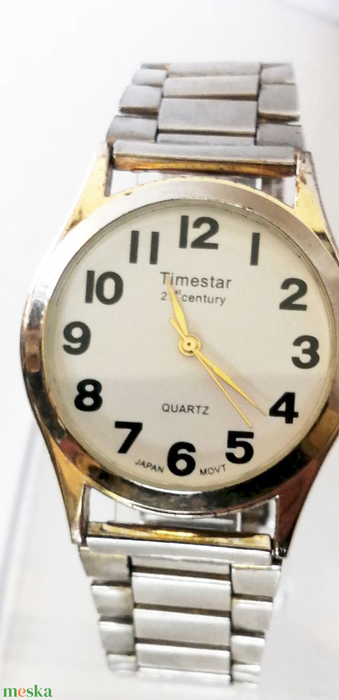 Timestar 21 Century Női karóra fémszíjas kiváló állapotban, mindennapos használatra - ékszer - karóra és ékszeróra - karóra - Meska.hu