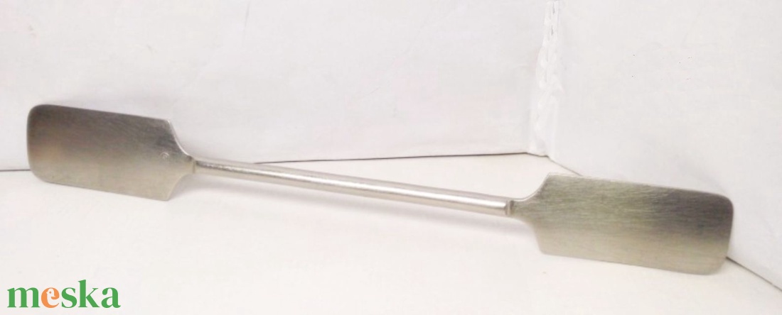 Antik inox orvosi, vagy művész eszköz spatula, mesterjeggyel - kellékek & szerszámok - dekorációs kellékek - egyéb kellékek - Meska.hu