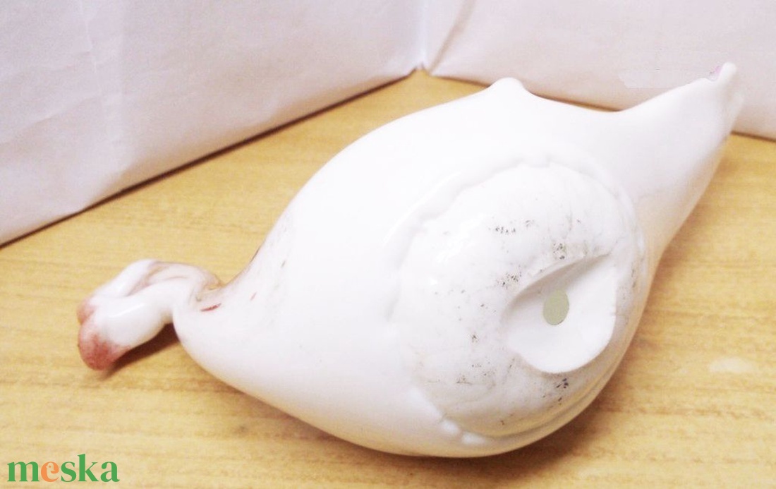 Vöcsök, kézműves művészi üvegszobor. Muránó Olaszország - otthon & életmód - dekoráció - asztal és polc dekoráció - könyvszobor - Meska.hu