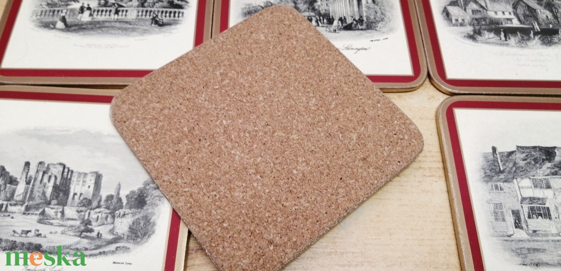 Vitange söröspohár alátét készlet eredeti dobozában Angliából - ünnepi díszek, dekorációk - húsvéti díszek és dekorációk - húsvéti tálalás - Meska.hu