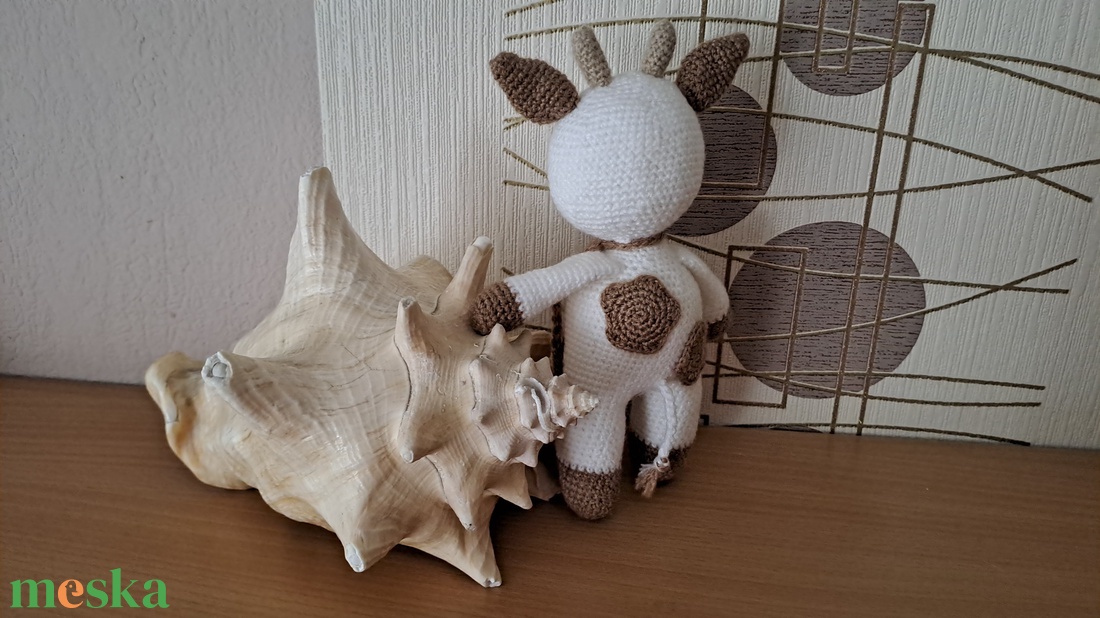 Foltos kis tehén - játék & sport - plüssállat & játékfigura - más figura - Meska.hu