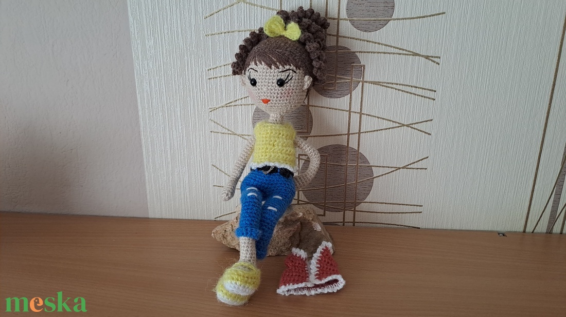 Adri baba - játék & sport - baba & babaház - öltöztethető baba - Meska.hu