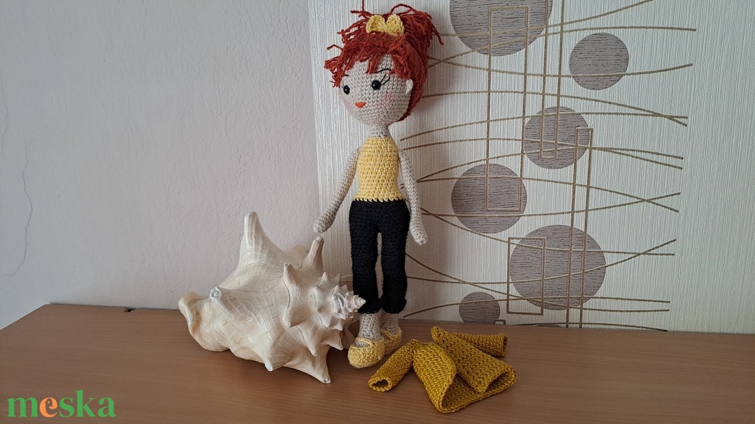 Pircsi baba - játék & sport - baba & babaház - öltöztethető baba - Meska.hu