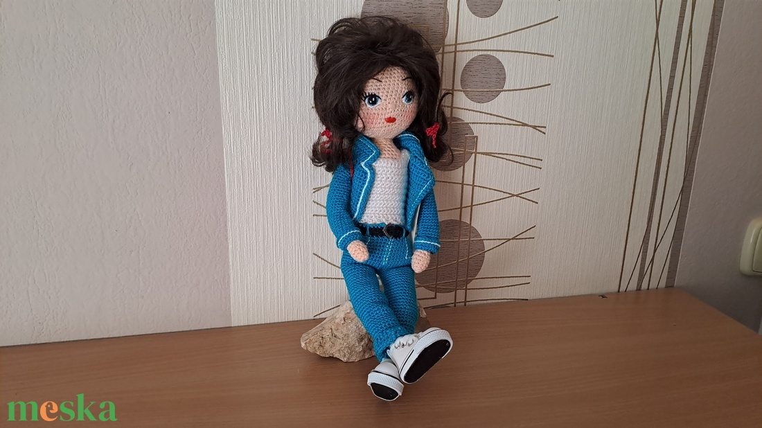 Farmeros  baba - játék & sport - baba & babaház - öltöztethető baba - Meska.hu