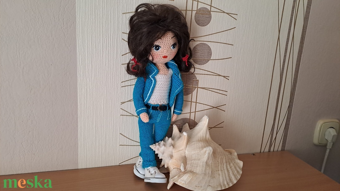 Farmeros  baba - játék & sport - baba & babaház - öltöztethető baba - Meska.hu