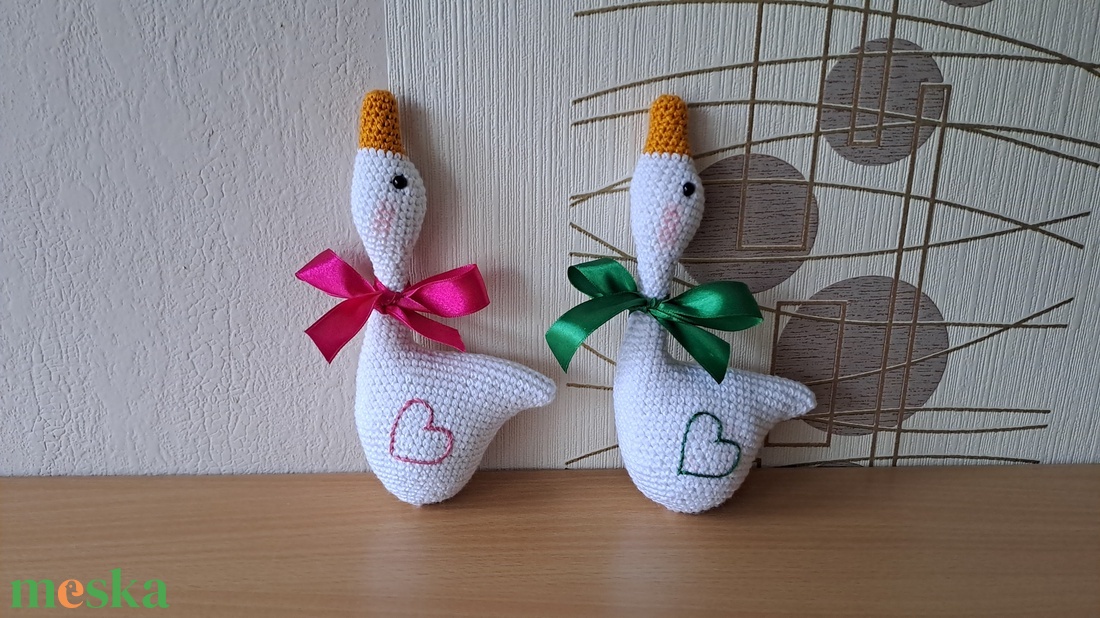 Márton napi libák - játék & sport - plüssállat & játékfigura - madár - Meska.hu