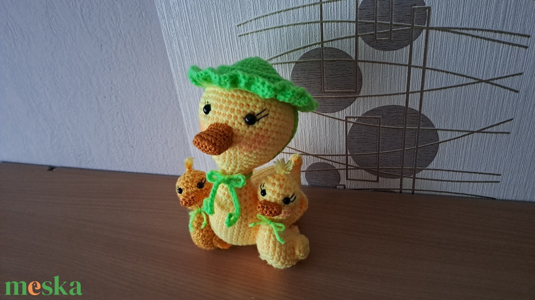 Kacsacsalád - játék & sport - plüssállat & játékfigura - más figura - Meska.hu