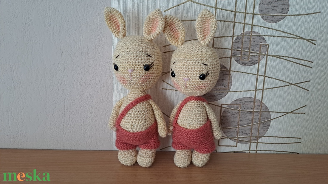 Pocakos nyuszikák - játék & sport - baba & babaház - játékbaba, babakellék - Meska.hu