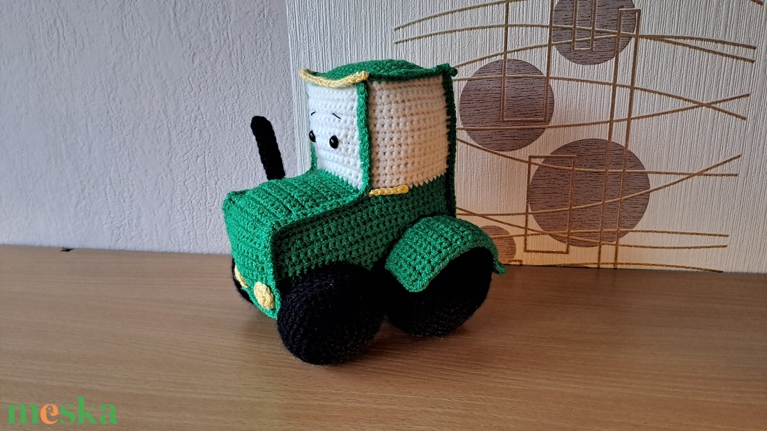 Zöld traktor - játék & sport - kisautók, járművek - játékautó - Meska.hu Zöld traktor - játék & sport - kisautók, járművek - játékautó - Meska.hu