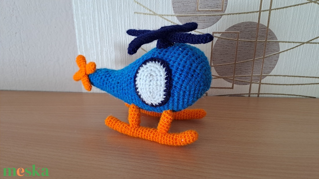 Helikopter - játék & sport - baba & babaház - játékbaba, babakellék - Meska.hu